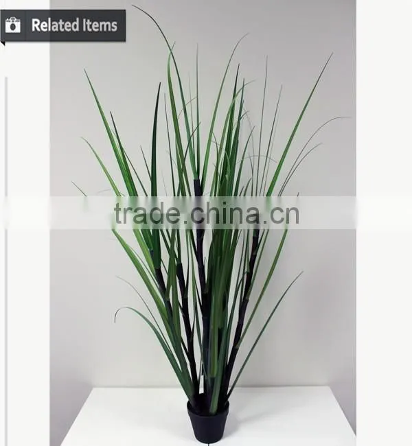 Hotsales artificial onion grass for christmas decoration artificial yucca plant potted