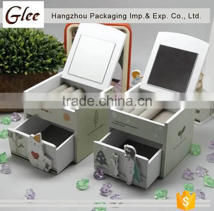 Wonderful lovely funky wholesale high quality jewelry wooden box large wooden jewelry box