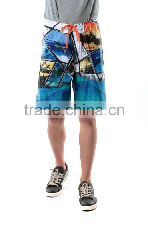 2014 mens peach skin beach shorts running shorts cheap cargo shorts in china