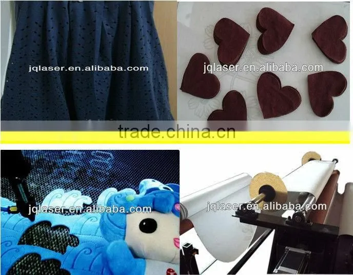 cheap price abrasive paper laser cutting machine fabric cutting with auto feeding
