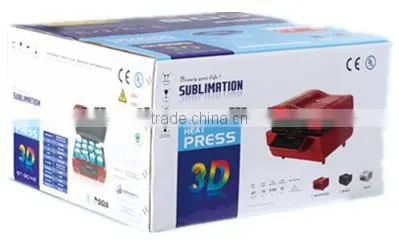 Vaccum 3D sublimation heat press machine 3d heat press machine
