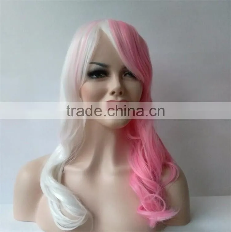 Mix Color Party Wigs For Women Glueless Virgin brazilian Human Hair Full Lace Wigs