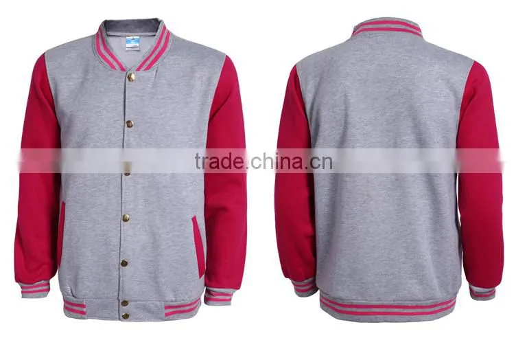 Fashion Men jacket wholesale popular baseball jacket strikingly