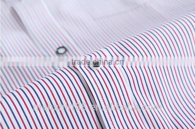 Chinese mao band mandarin collar short sleeve dress shirt