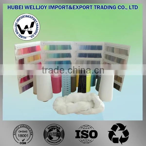 Top quality 100% spun polyester sewing thread