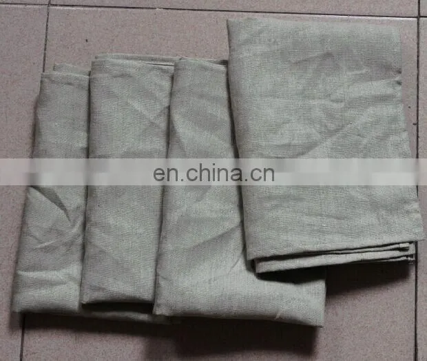 high quality linen/cotton printing /vintage tea towels in white color