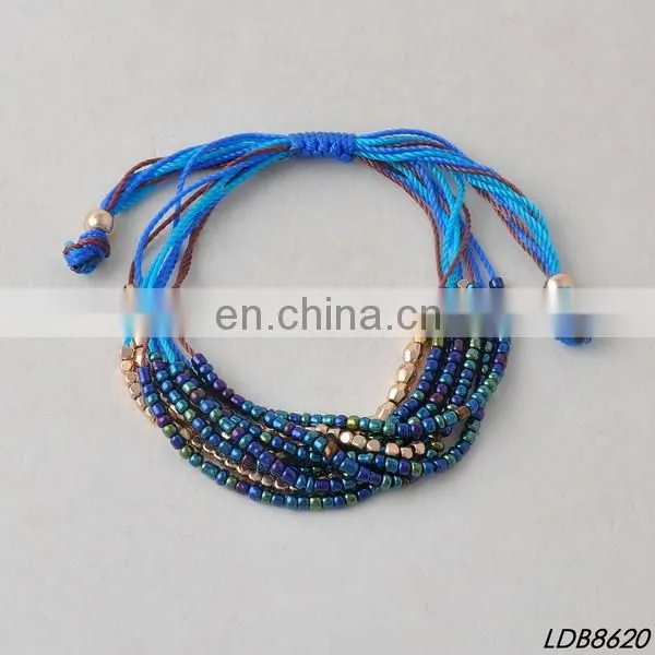 Adjustable Strand Bracelet 2016 designer Bracelts Multilayer Beads Bracelets