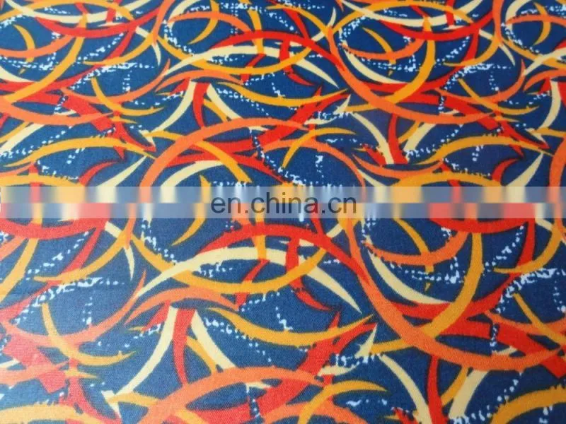 Nigerian Textiles High Quality Polyester Wax African Fabric Wholesales and Retail
