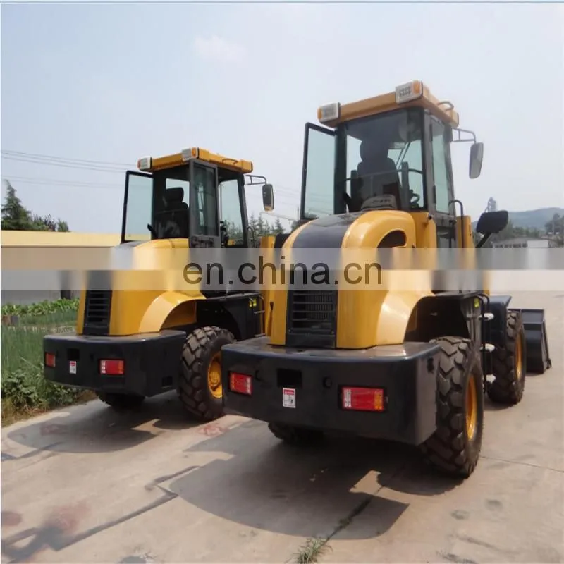 Construction Machinery mini wheel loader ZL16F front end loader prices