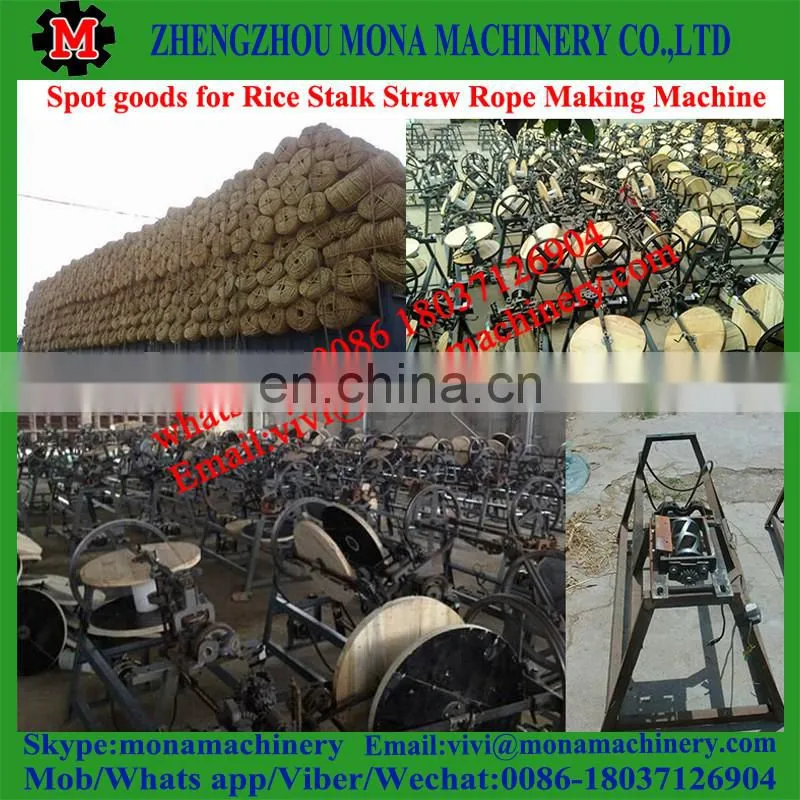 Wholesale straw rope making machine /knitting machine/weaving machine