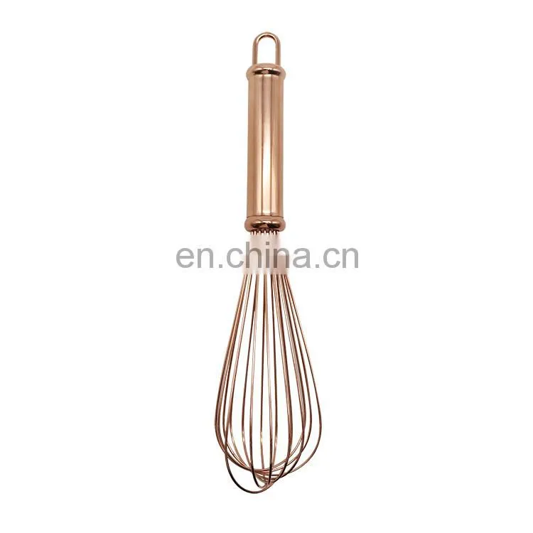 Wholesale High Quality Kitchen Tools Manual Wood Handle Silicone Egg Beater