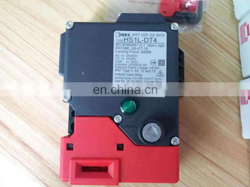 Safety Door Lock Switch IP67 Indoor Type High Quality 24V Solenoid