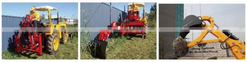 China cheap price BHSM series mini backhoe loader for tractor