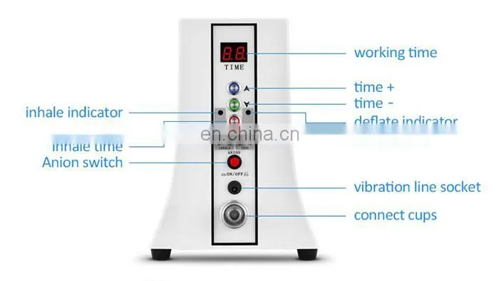 2019 New Breast Massage Vacuum Butt Lifting Machine Breast Enhancement Massager Breast Sucking Nipple Stimulation Beauty Machine