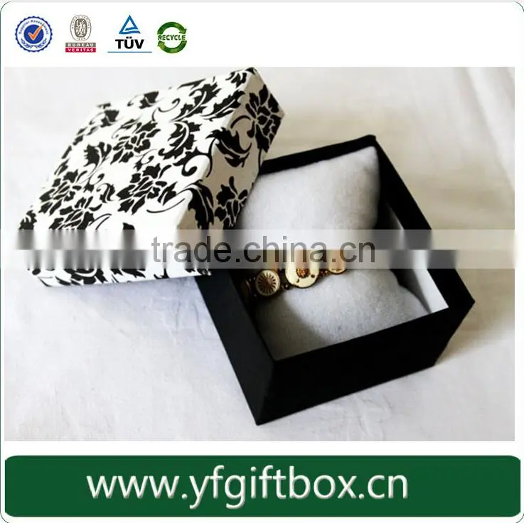 2015 Unique style customized single cardboard paper watch box