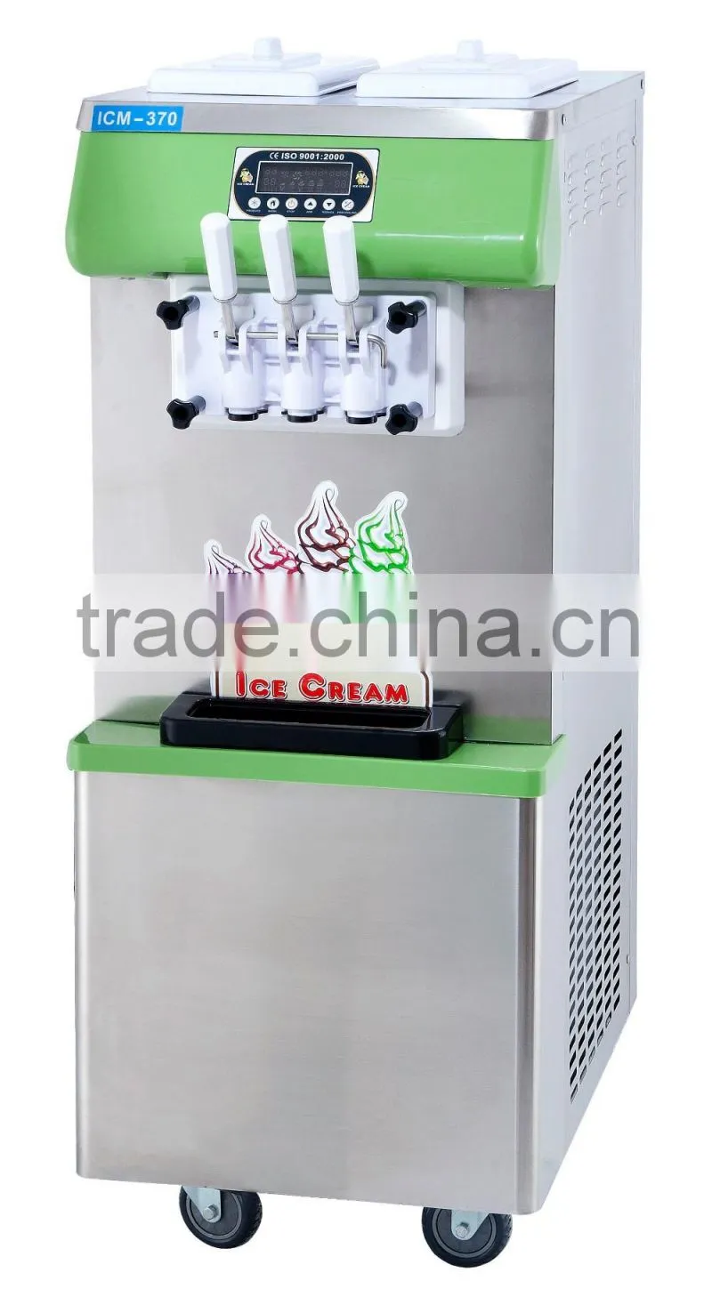 Commercial Fruit Ice Cream Maker Soft Serve Ice Cream Machine For Sale
