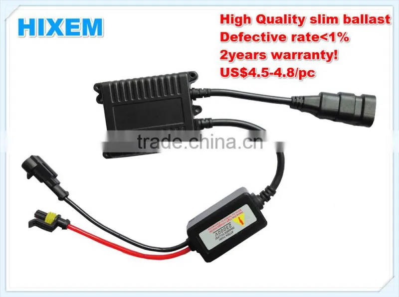 fast start hid ballast 12V 35W fast bright ballast slim