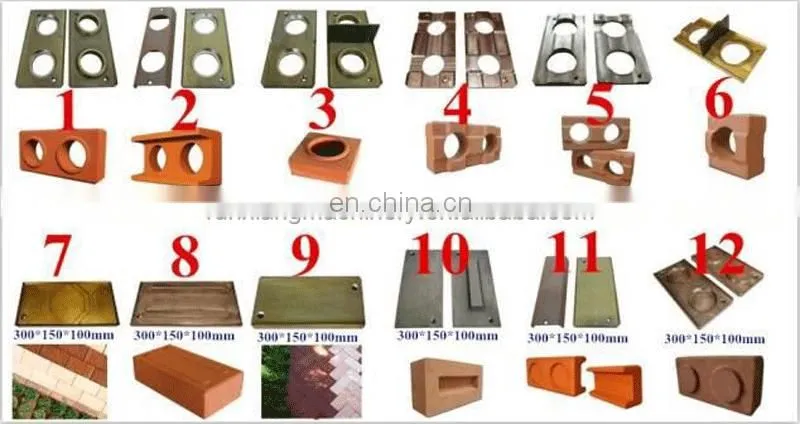 China All Kinds Of Manual Hand Red Interlocking Brick Presser Sale To Africa