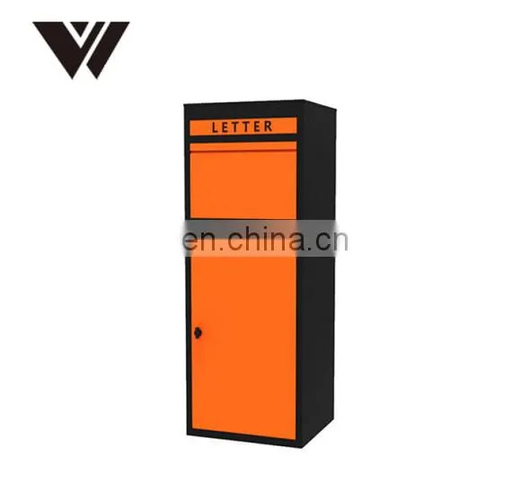 Home Outdoor Package Stainless Steel Metal Large Smart Parcel Delivery Drop Post Mail Letter Box