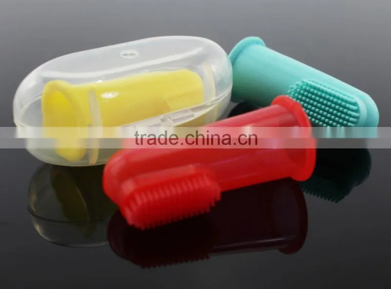 Very Flexible and Soft Fnger Brush For Babies