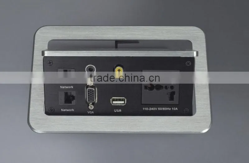 Office Furniture conference table socket deskto power modules with power outlets