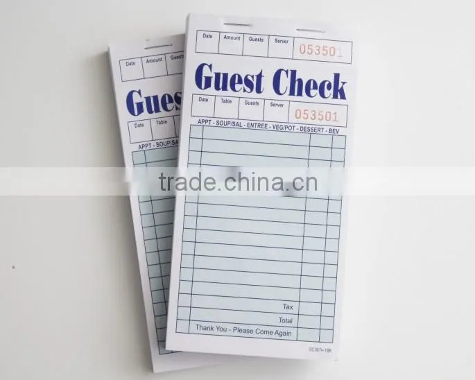 Sales order printing book