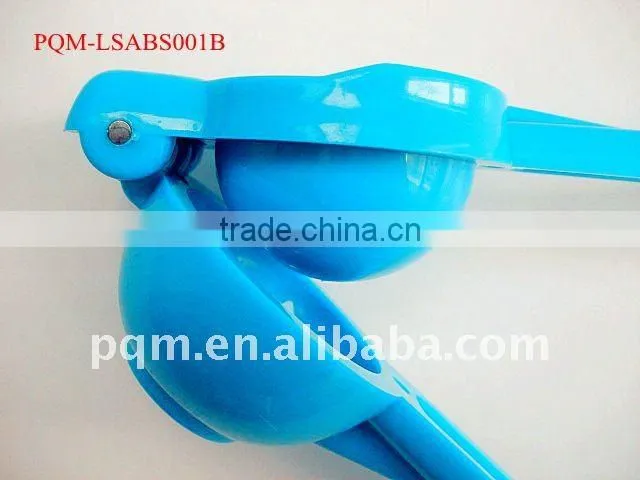 Plastic ABS blue lemon squeezer 001B
