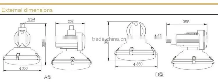 Waterproof and dustproof anti-corrosion lamp without maintenance