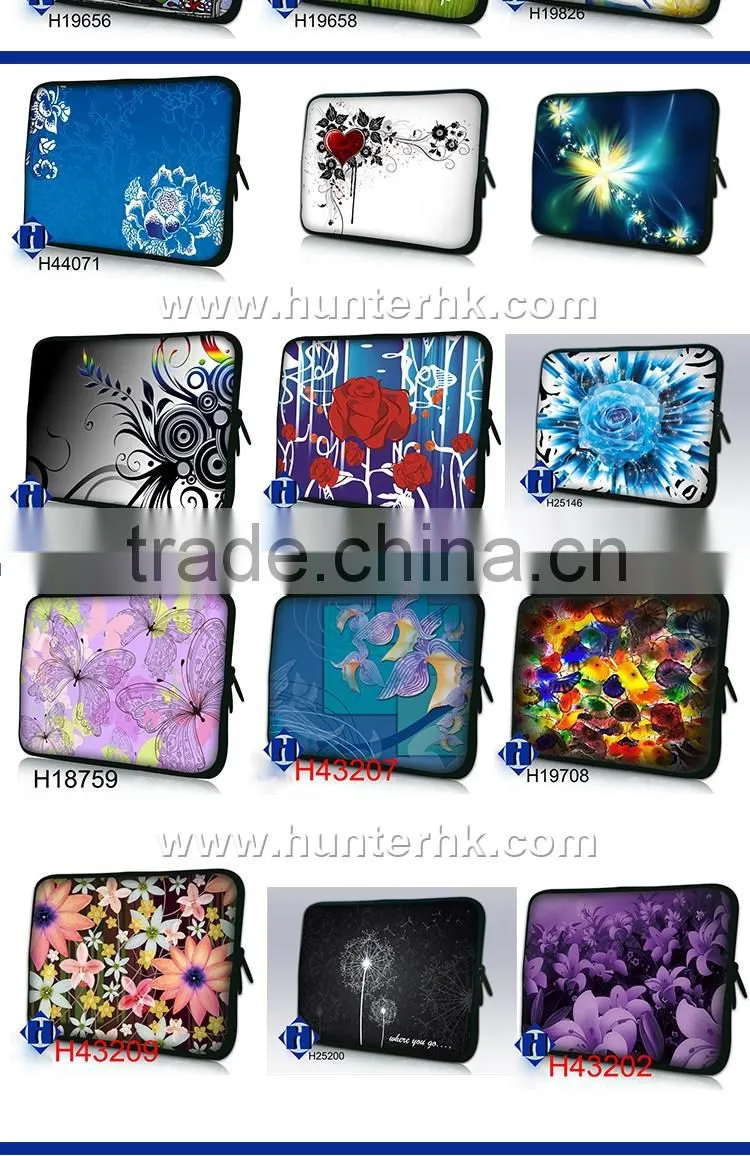Unique Heart Floral For Laptop Neoprene Case