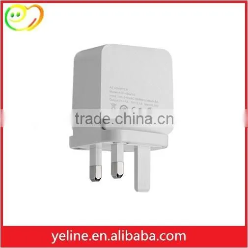 For ASUS T45/ 2 laser/zenfone zoom 2 port European style cube adapter