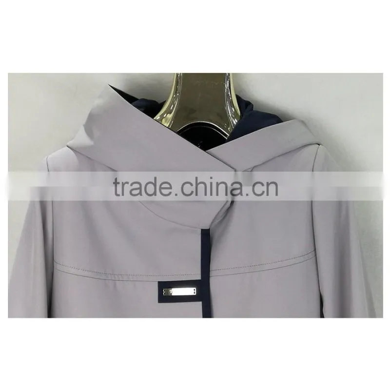 China Clothing Factory Custom Women's Jackets & Coats Spring Women's Custom Warm-up Jacket 2013