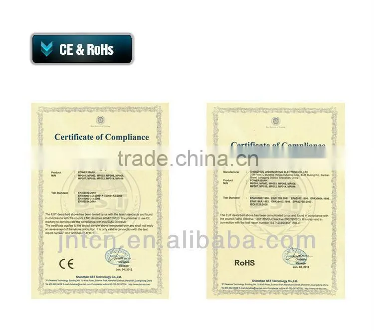 Dual output 5600mAh mobile phone charger