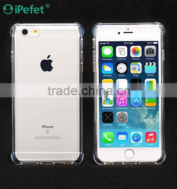 High quality transparent clear phone case for iPhone 6/6s