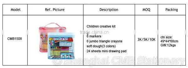 40pcs Creative activity packs for children drawing coloring playing