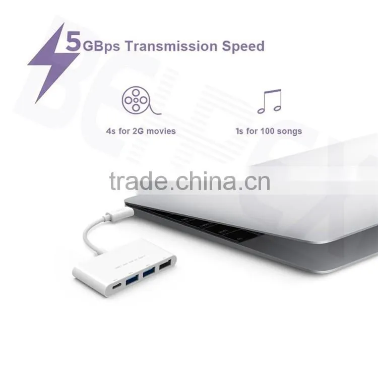Multi-function USB 3.1 USB-C to USB 3.0 A Adapter
