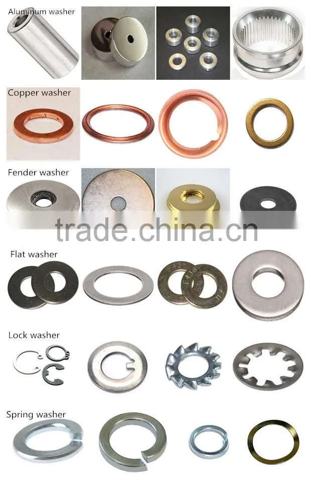 Custom metal stamping stainless steel interal toothed lock washer