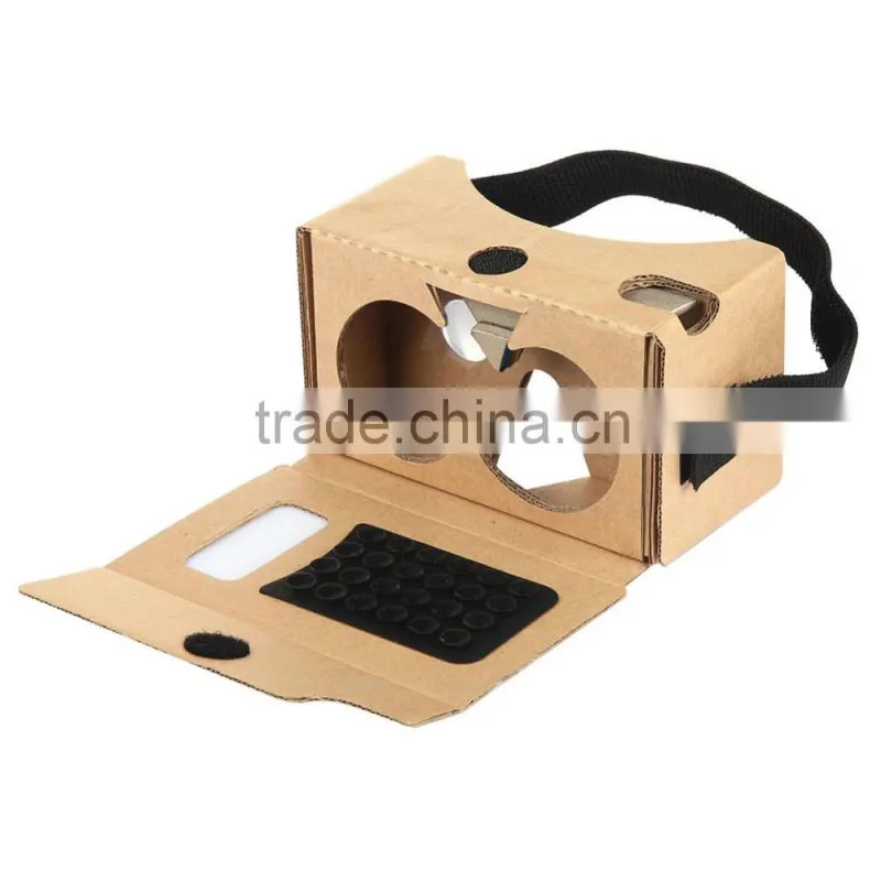 Cheap price and top quality custom 3d cardboard glasses virtual reality equipment