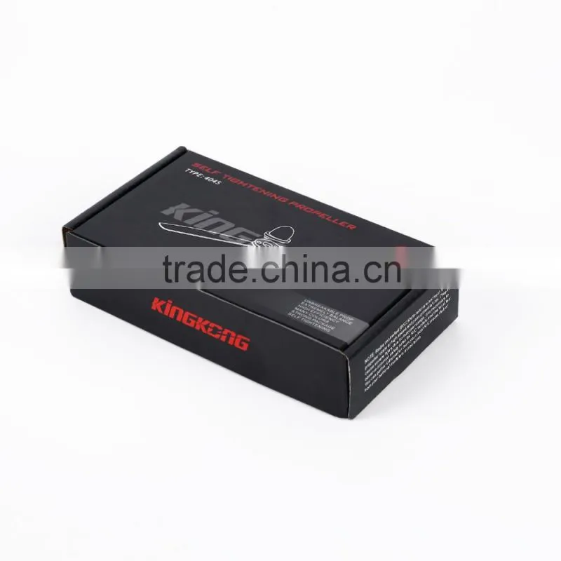10 pairs 4045 Red Plastic Propellers with Self-locking Head