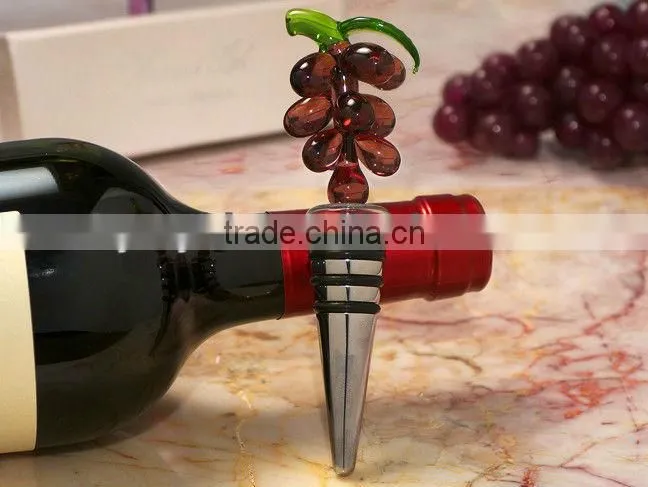 Grape Design Wine Bottle Stopper