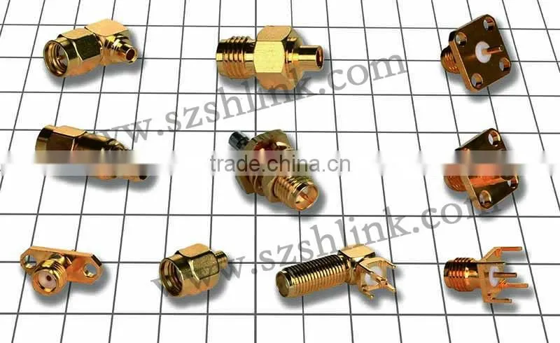 SMA,manufacturer Type and Female Gender 20mm R/A pcb mount sma micro-strip rf connector