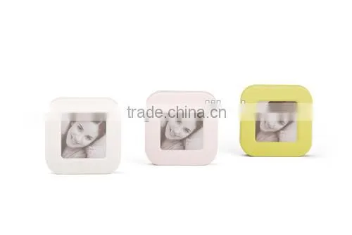 Plastic PS photo frame dark gray, good photo frame, two sides photo frame, 2015 photo frame calendars for decoration