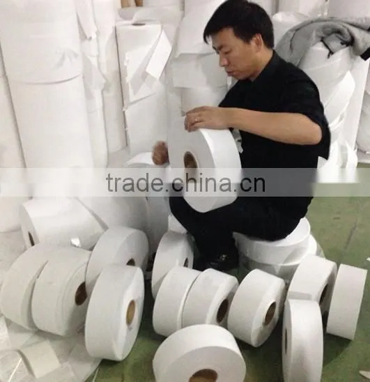 buckram interlining (curtain interlining,interlining for curtain)