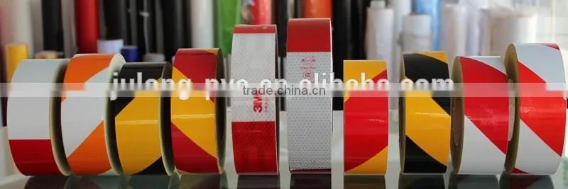 3M reflective tape 983D 5cm*45.7m red with white color