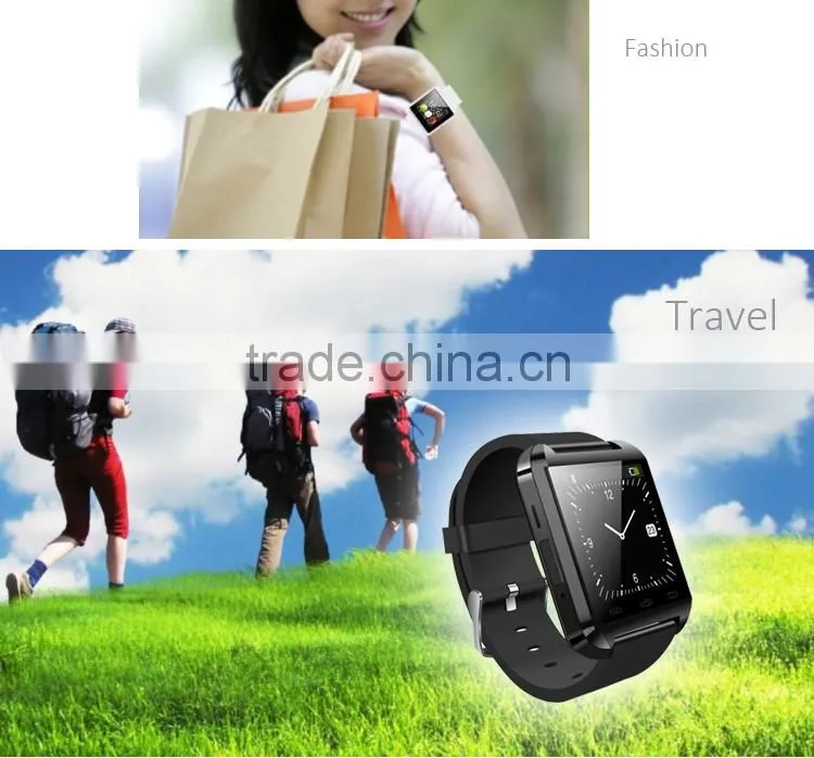 2015 Hottest New U8 Bluetooth Wrist Watch U8 Watch