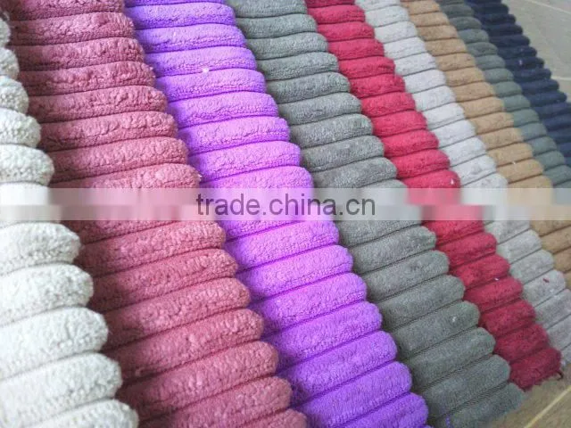 Polyester Corduroy fabric for sofa