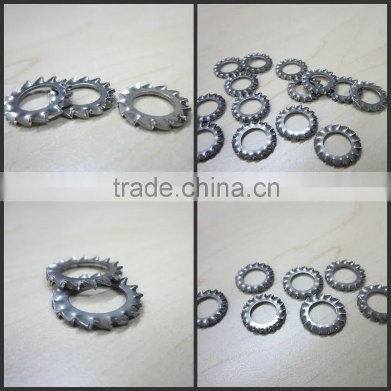 m4 tungsten flat washer (DIN6798A)