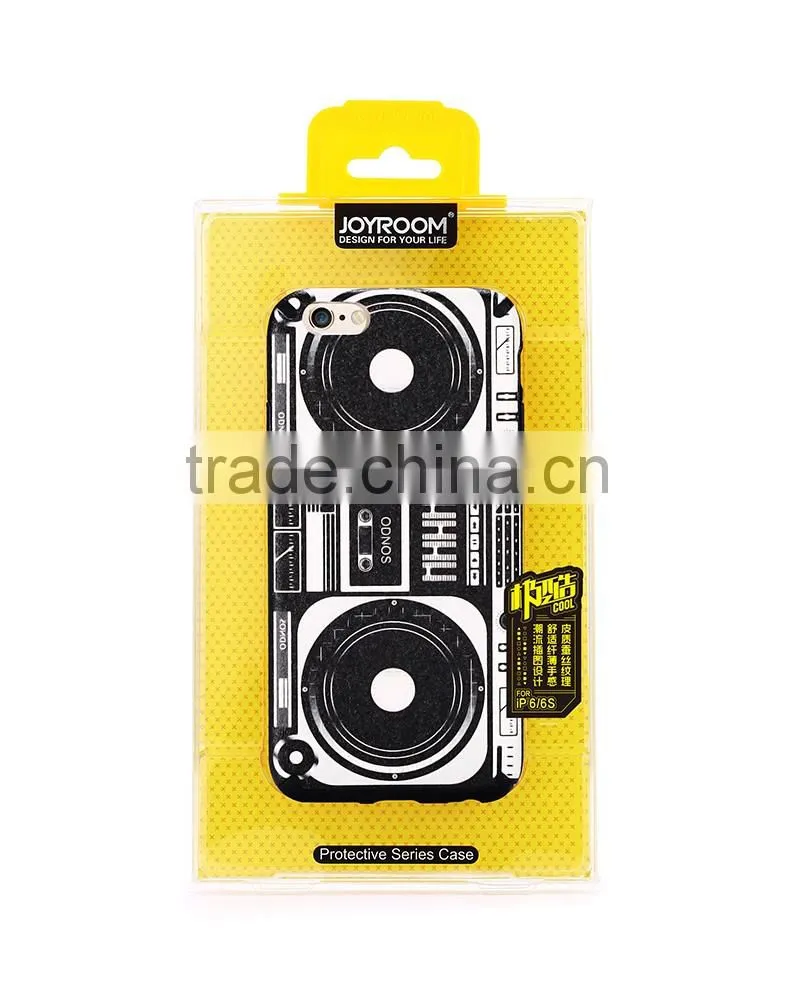 Soft Silicone Case for iPhone 6Plus Joyroom Cool Cover Gel Rubber Back Case for iPhone 6s Plus MT-5795