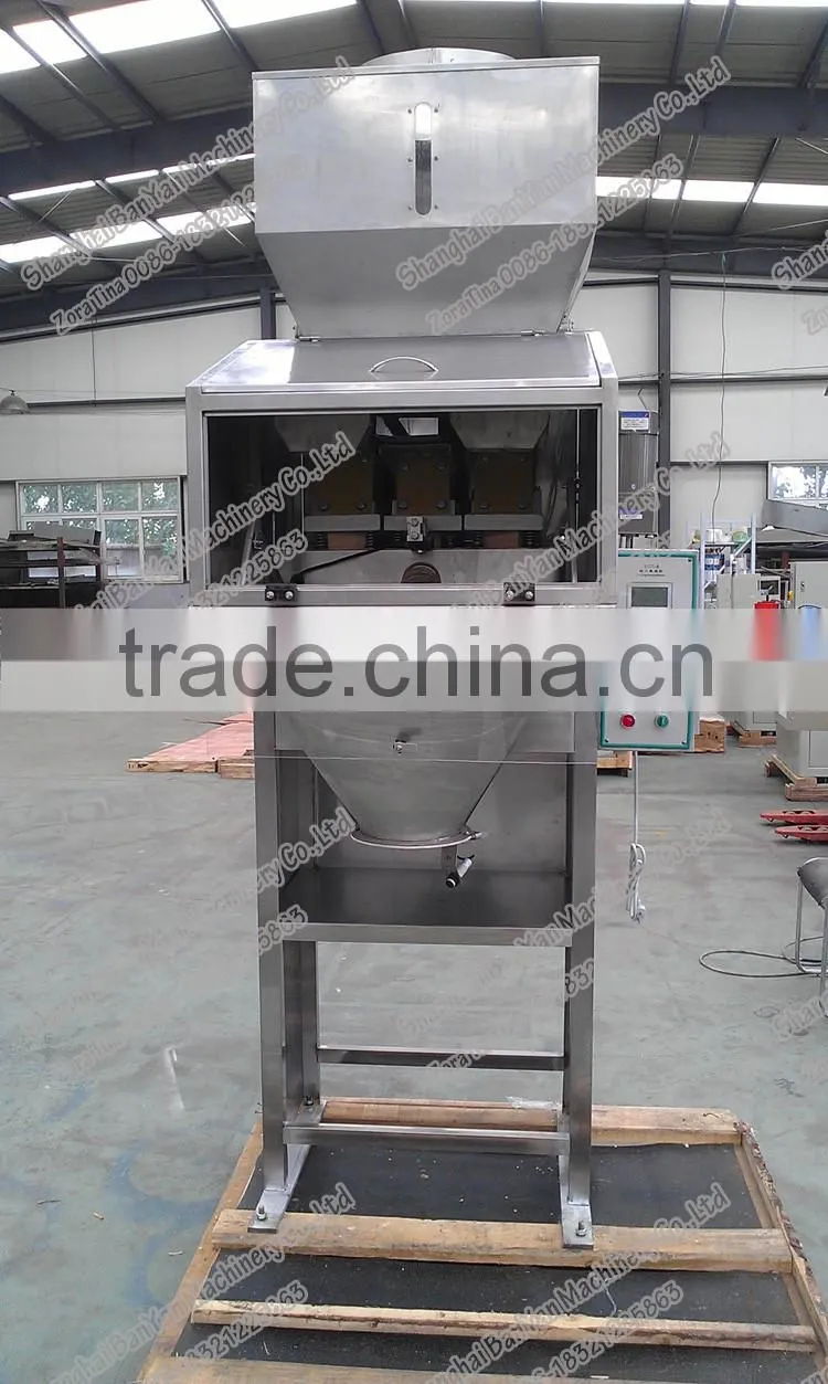 Shanghai Manufacturer 1kg to 5kg semi-auto filling packing machine Rice,puffed food, filling packing machine