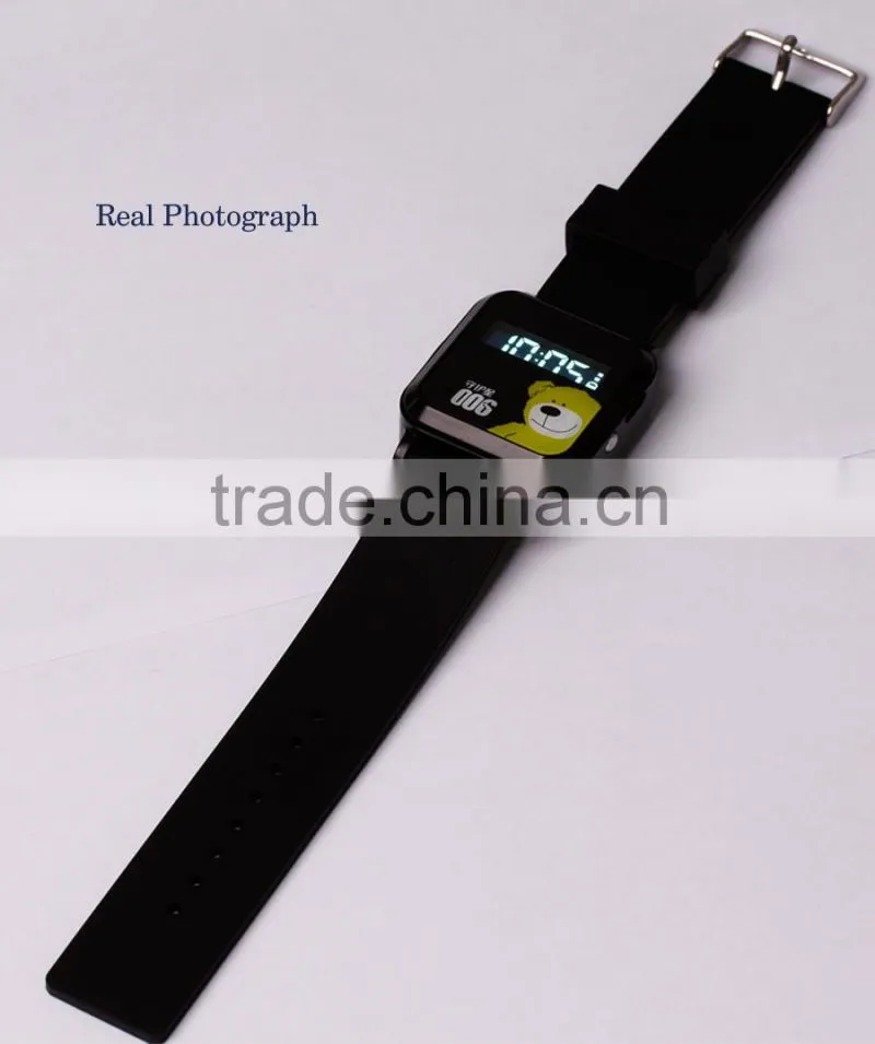 Hot Black Mini GPS Watch Tracker for Children