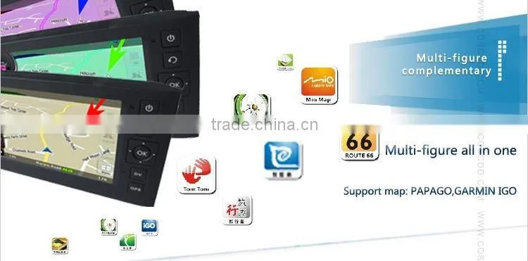 Built in Camera hotselling car DVR for GPS navigation